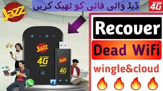 How To Recover Jazz Dead Device || Recover Dead Wingle And Cloud || MF673 W02 And R191j Dead Repair