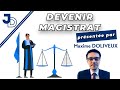 Devenir magistrat confrence par maxime doliveux jurist day  lyon 2022