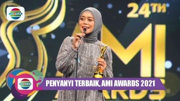 Tangisan Lesti Pecah... Saat Dinobatkan Menjadi Penyanyi Terbaik AMI AWARDS 2021, Bahagia dan Haru
