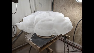 Making BIG Hollow Cast Resin Clouds