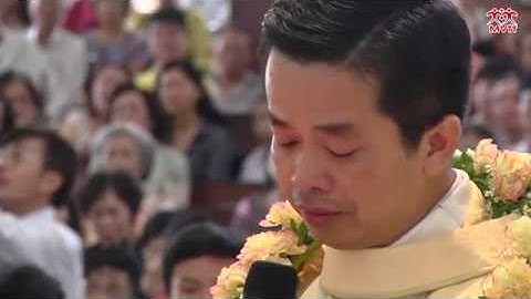 Lời cảm ơn rơi nước mắt của Cha mới Giuse Nguyễn Văn Giàu, CSSR   YouTube