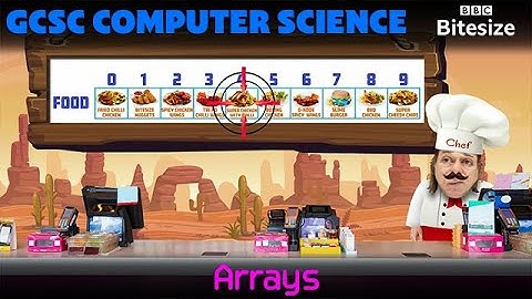 Arrays | GCSE Computer Science | BBC Bitesize | Too Tall Productions