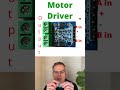 H Bridge motor driver pin out. #esp32 #arduino #arduinoproject