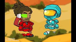 Goanimate- Red Vs Blue A space adventure