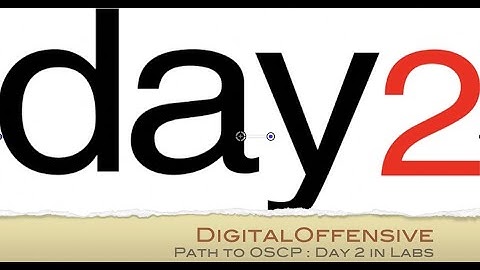 Path to OSCP: Day 2 in Labs