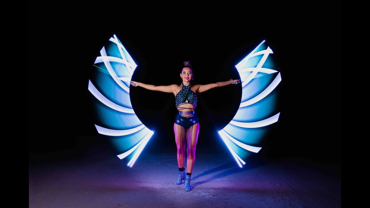 Visual Poi PIXEL VISUAL POI, BY TEAM ENTERTAINMENT UAE - YouTube
