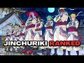 Ranking all 19 jinchuriki from weakest to strongest