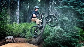 Shredding eBikes at Skypark Santas Village