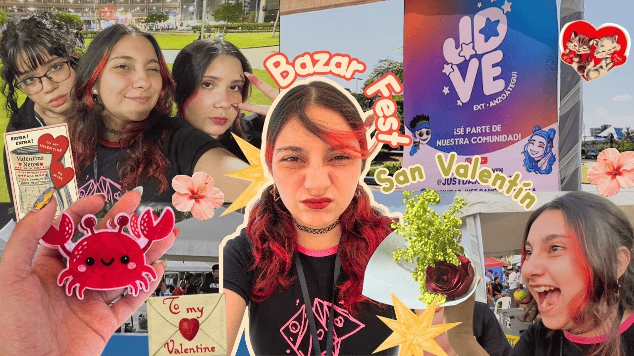 UN SAN VALENTÍN `♡´ poco convencional en el BAZAR FEST ദ്ദി(˵ •̀ ᴗ - ˵ ) ✧