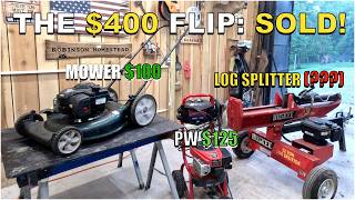 Can We Save This Power Washer $400 Flip Project Part 1