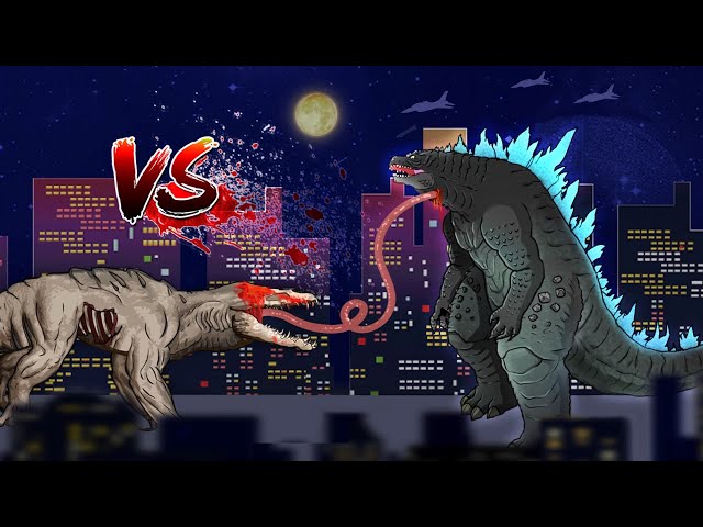 Dinosaurs Battle  SCP 682 VS Godzilla Animation 