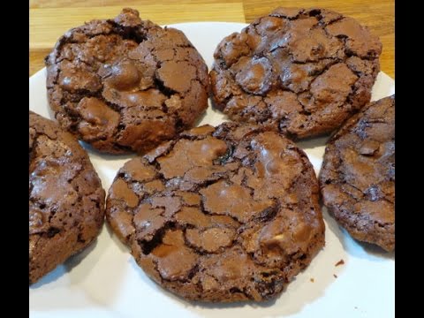 Chocolate Fudge Raisin & Hazelnut Cookies