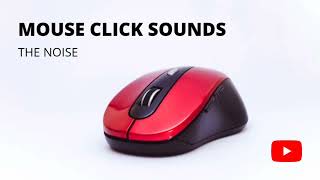 Mouse Click Sounds 1,2,3,4 And Hold Clicks Noise Hd Live Recorded The Noise
