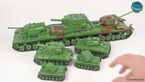 I Built a KV-6 MOC - 11 Gun Barrels - 8 Turrets