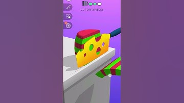 very satisfying ASMR slicing all max level gameplay #asmr #shorts #gameplay