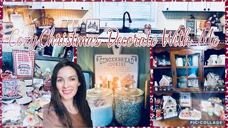 ULTIMATE GINGERBREAD CHRISTMAS 2024 DECORATE WITH ME| TRANSFORM YOUR KITCHEN ON A BUDGET