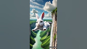 A Rabbit and hanuman ji Rescue monkey 🤩 #shorts #youtubeshorts #viral #viralvideo #ai #hearttouching