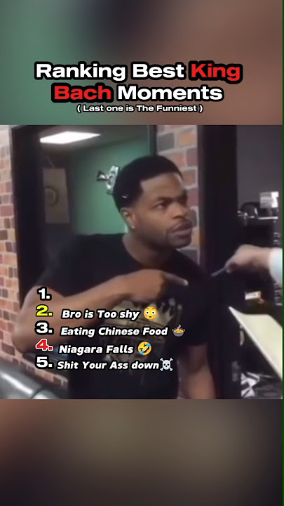 Ranking The King Bach Funniest Moments 😭