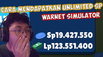 Cara MENDAPATKAN 600RB+ SP (Supiah) SETIAP 3 MENIT - WARNET SIMULATOR V2.3