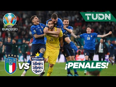 ¡Tanda de penales COMPLETA! | Italia 1(3)-(2)1 Inglaterra | UEFA Euro 2020 | Final | TUDN