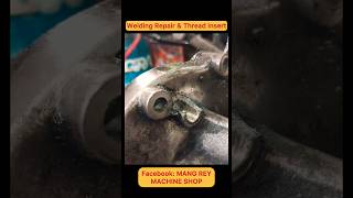 Bolt Hole Welding Repair &amp; Thread Insert Service