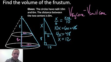Volume of a Frustum - Geometry