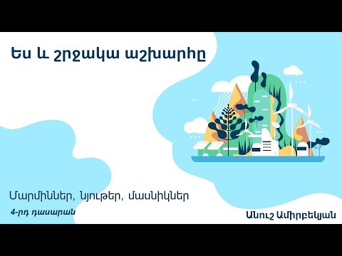 Video: Բնական նյութերի հավաքում