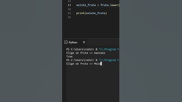 ✅ Comprobar String en Lista / Tupla Sin Case Sensitive | Python 🐍 #shorts #python #programming