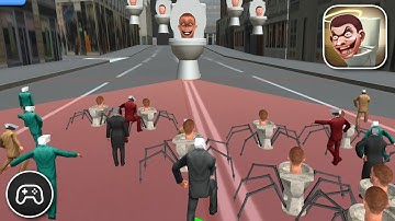 Toilet Monster Survival - Gameplay Walkthrough Part 3 - Survival Game Levels 5-6 (iOS, Android)