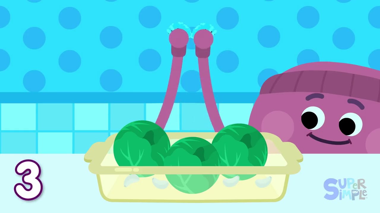 Super Simple Songs Dodgeball Brussels Sprouts Intro Logo Sponsored By Preview 2 Effects