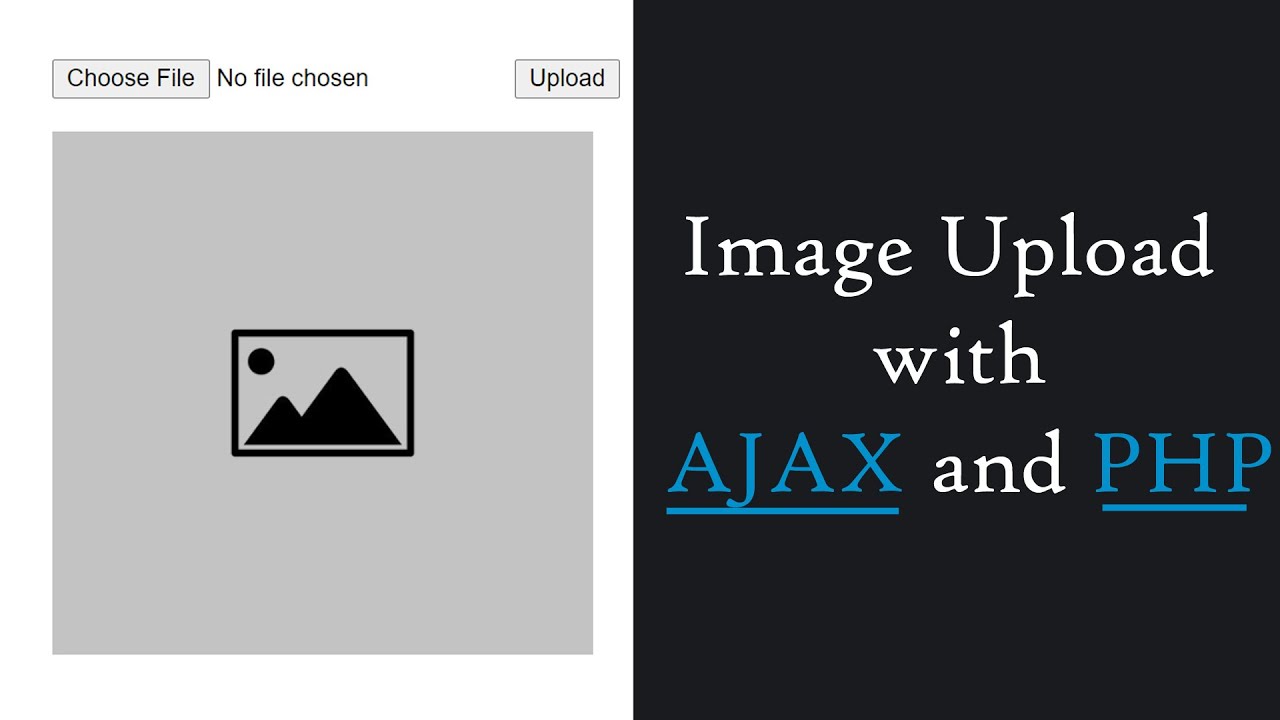 Image Upload  With Ajax And Php | Ajax Image Insert In Mysql Database