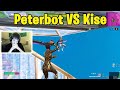 Peterbot vs Kise 1V1 Crazy Buildfight! #fortnite