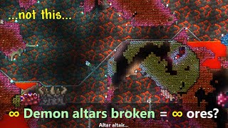So I've destroyed ∞ Terraria demon altars ─ What would happen?