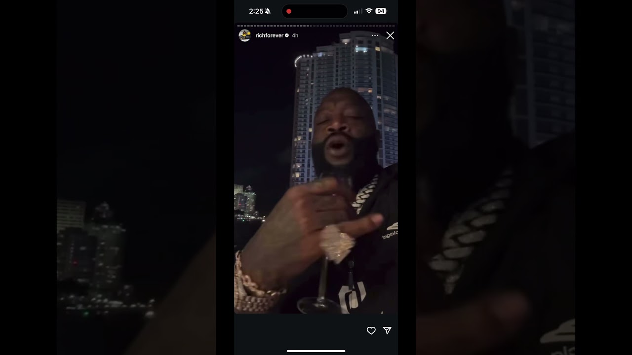Rick Ross roasting Drake! 