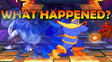 What happened to Thanos? Where did it go? Mystery in Marvel vs Capcom 2 Fighting Collection