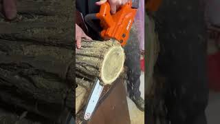 14-inch Lithium Chainsaw #viralvideo #woodworking #decoration #tools #shorts