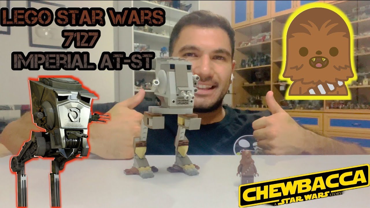 Building Time !! LEGO Star Wars 7127 Imperial AT-ST - YouTube