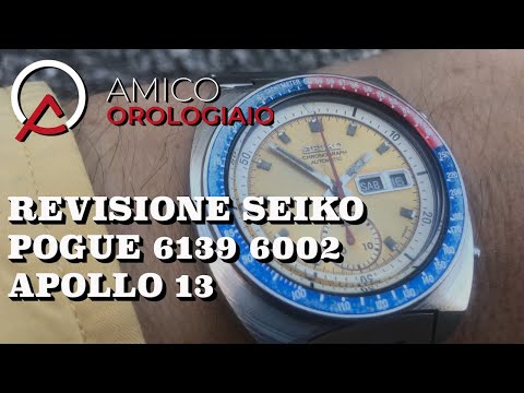 Revisione Seiko Pogue 6139 6002 Apollo 13