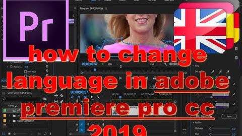 how to change language in adobe premiere pro cc 2019/2020 | كيفية تغيير اللغة