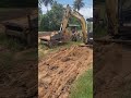 Removing sand from the paddy field 🌾🚜@ #tractor #paddyfarming #excavator