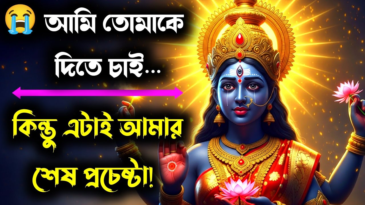 ২২২ 🕉️ মা দুর্গা 😭 তোমাকে দেওয়ার জন্য আমি ব্যাকুল হয়ে আছি… কিন্তু এটাই আমার শেষ প্রচেষ্টা