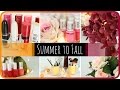 Summer to Fall Schminktisch MAKEOVER