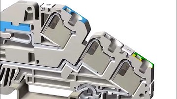 Weidmuller Push In Type Terminal Blocks P Series