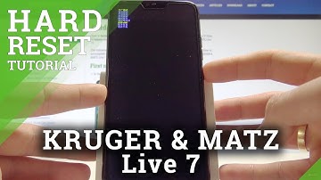 How to Factory Reset KRUGER & MATZ Live 7 Live 7 - Bypass Lock Screen / Clear eMMC
