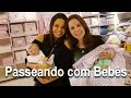 Cegonhas Passeando com Bebês Reborn no Shopping Iguatemi de Brasília