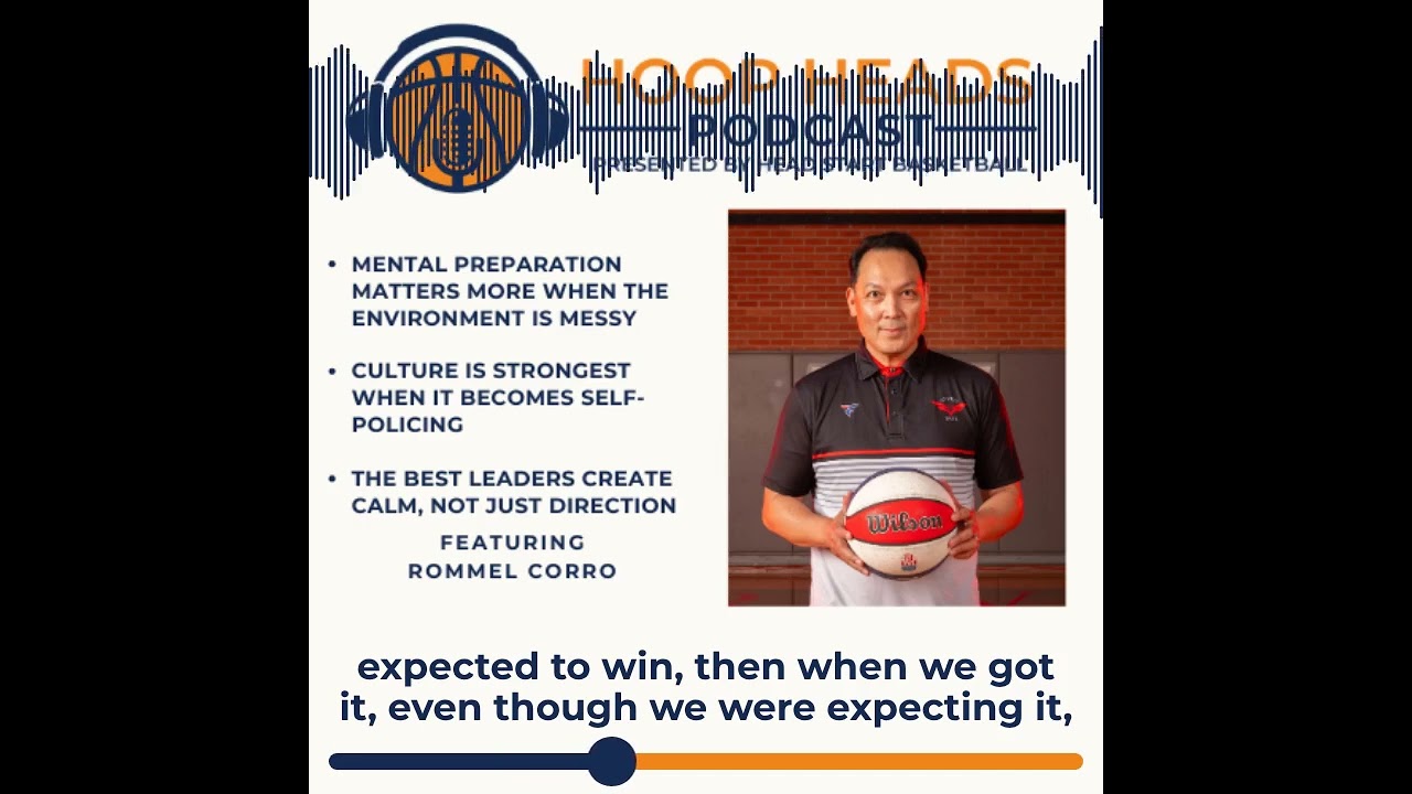 Rommel Corro - The Expectation & Surprise of Winning a Championship #basketballcoach #podcast