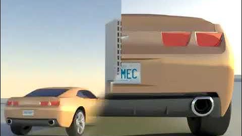 Car test with Blender 2 5, rendered with SmallLuxGPU v1 5 OpenCL