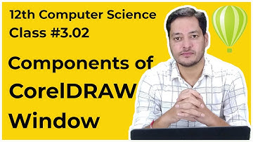 Class #3.02 | 12th CS | DTP(Advanced) | Components of CorelDRAW Window