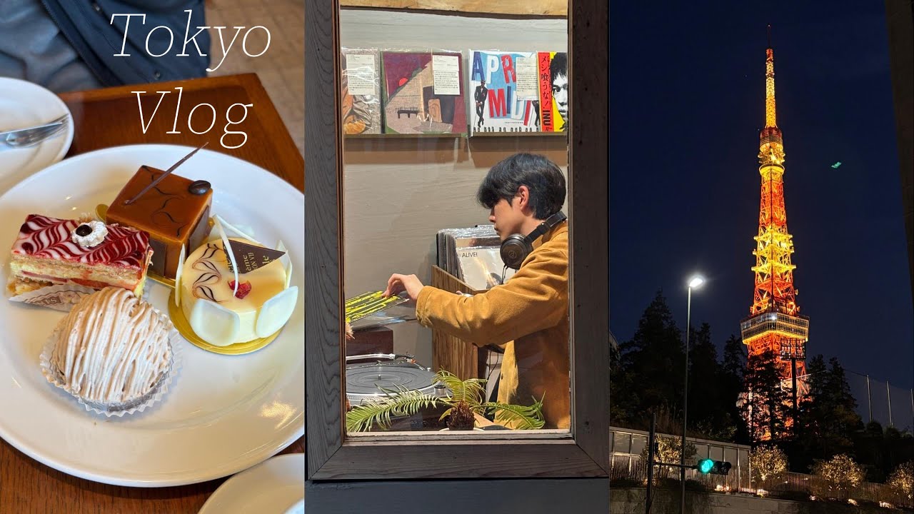 Tokyo Vlog Vol.2. 도쿄 유명 빵, 디저트 후기. 안그란에서만 10만원 쓴 도쿄 브이로그