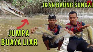 Jenguk Buaya dan Bubu Ikan Baung Sungai Pengkalan Berangan | Ayub Muhammad